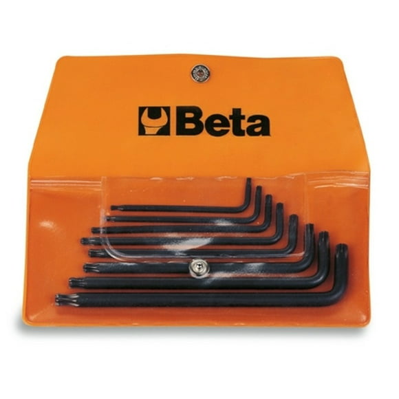 Beta Tools 96Bpc-Ball Head Offset Hexagon Key Wrench Chrome-Plated 3 mm